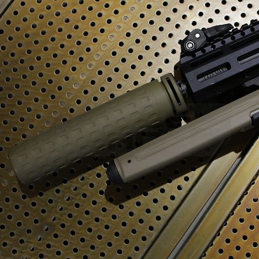 PTS Griffin M4SD-K Mock Suppressor 加上 Bipod 配搭