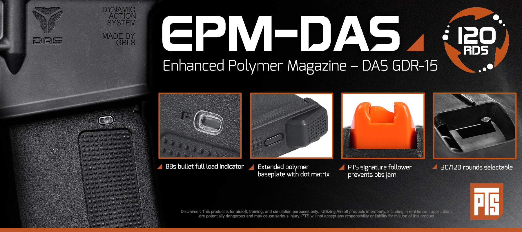 PTS EPM - DAS GDR 彈匣正式到埗!