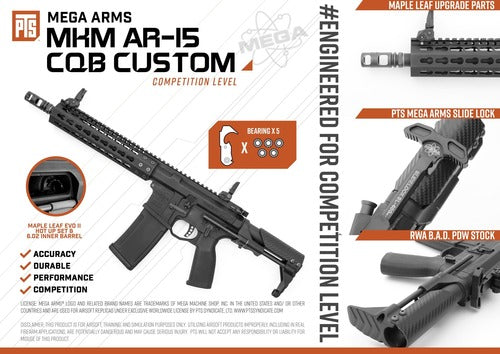 全新PTS Custom PTS Mega Arms MKM AR-15 CQB Custom