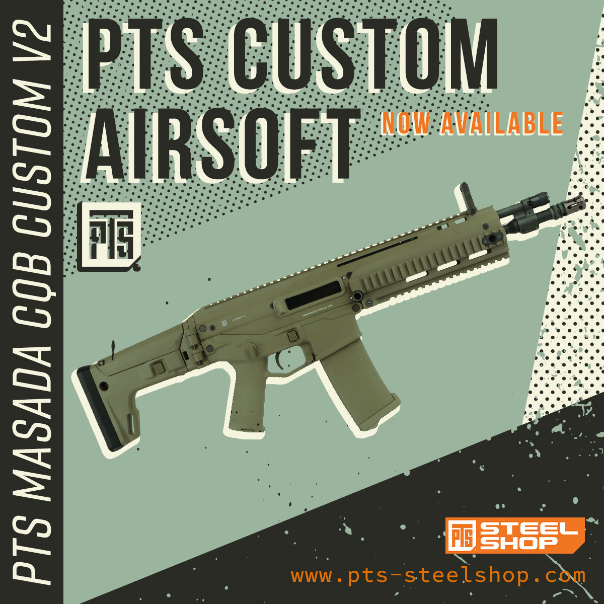 PTS Custom – PTS Masada CQB GBBR (2 Barrel Sets) 介紹