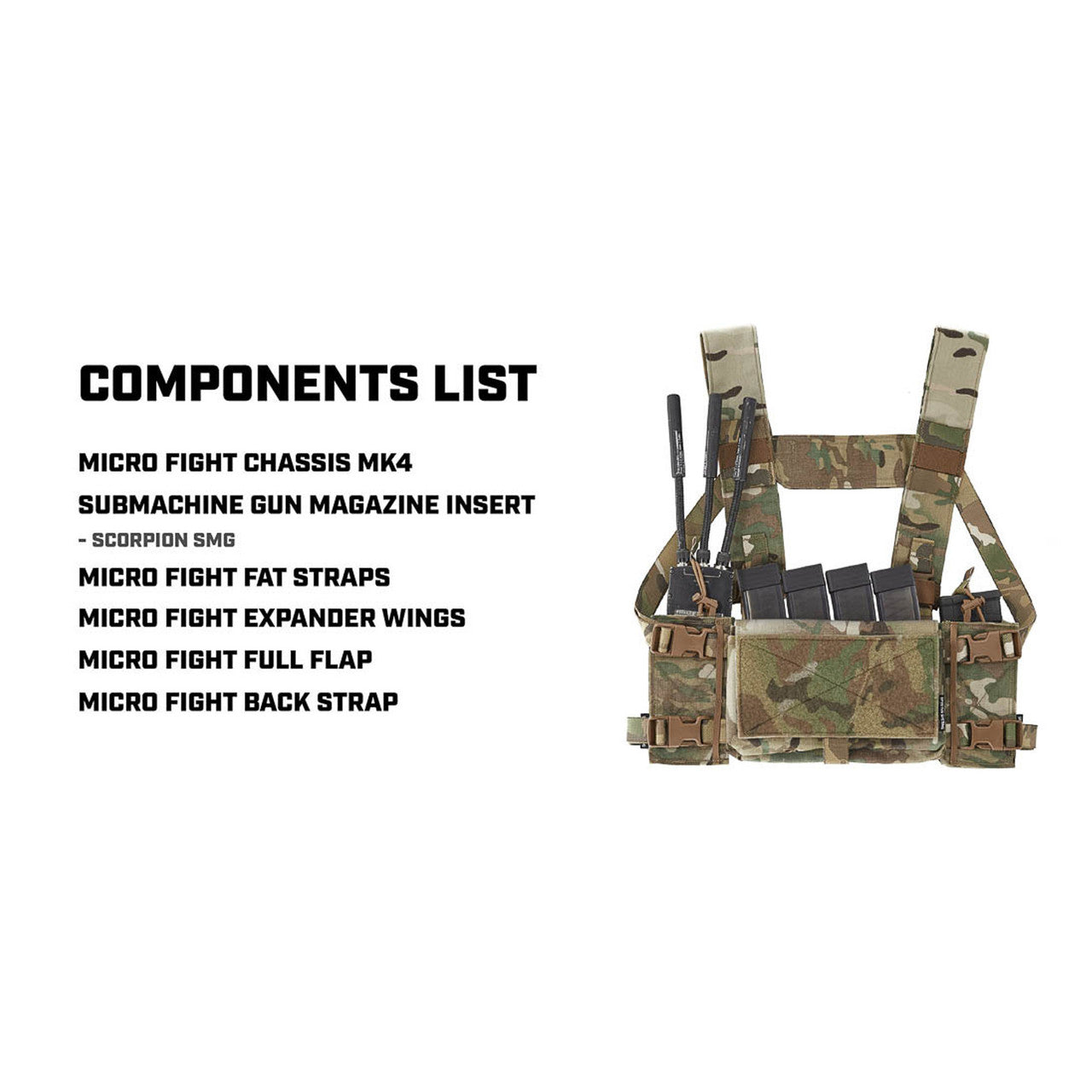 Micro Fight Chassis Mk4 – Modular Tactical Chest Rig Platform
