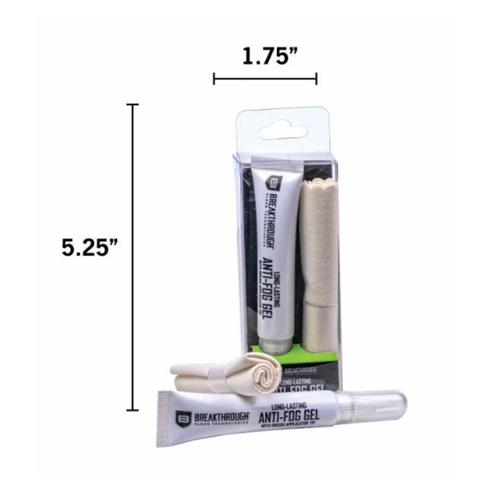 Anti-Fog Lens Gel Kit|10ml Gel + Microfiber Cloth
