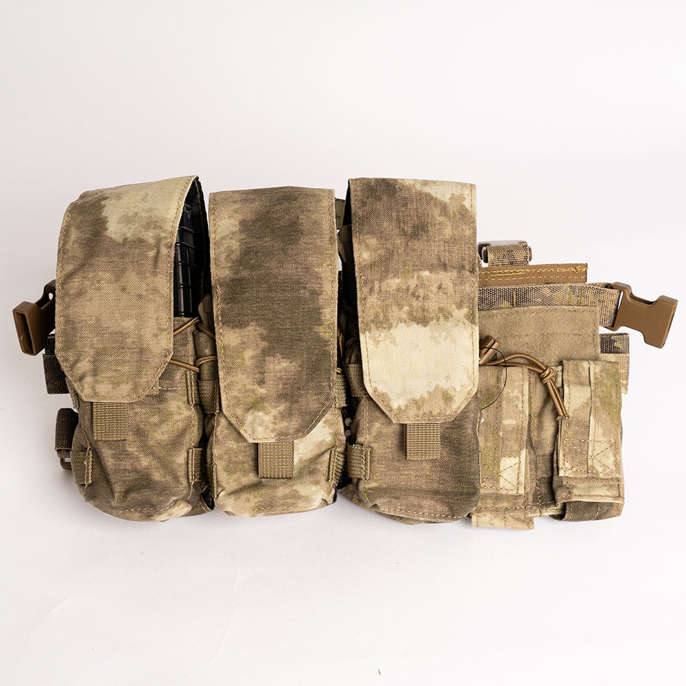 AO Chest Rig Combo Set - ATACS(w/ TT - Double Pistol mag & Universal mag Pouch)