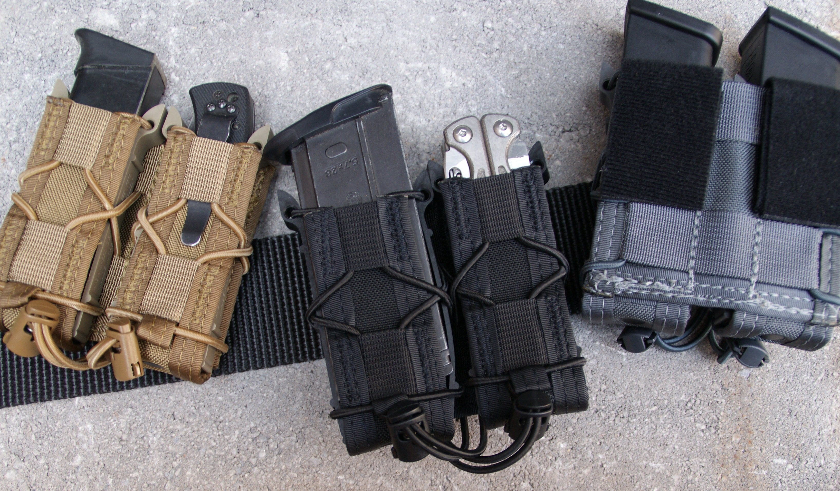 Pistol TACO - Belt Mount / Molle (Single, Double & Triple)