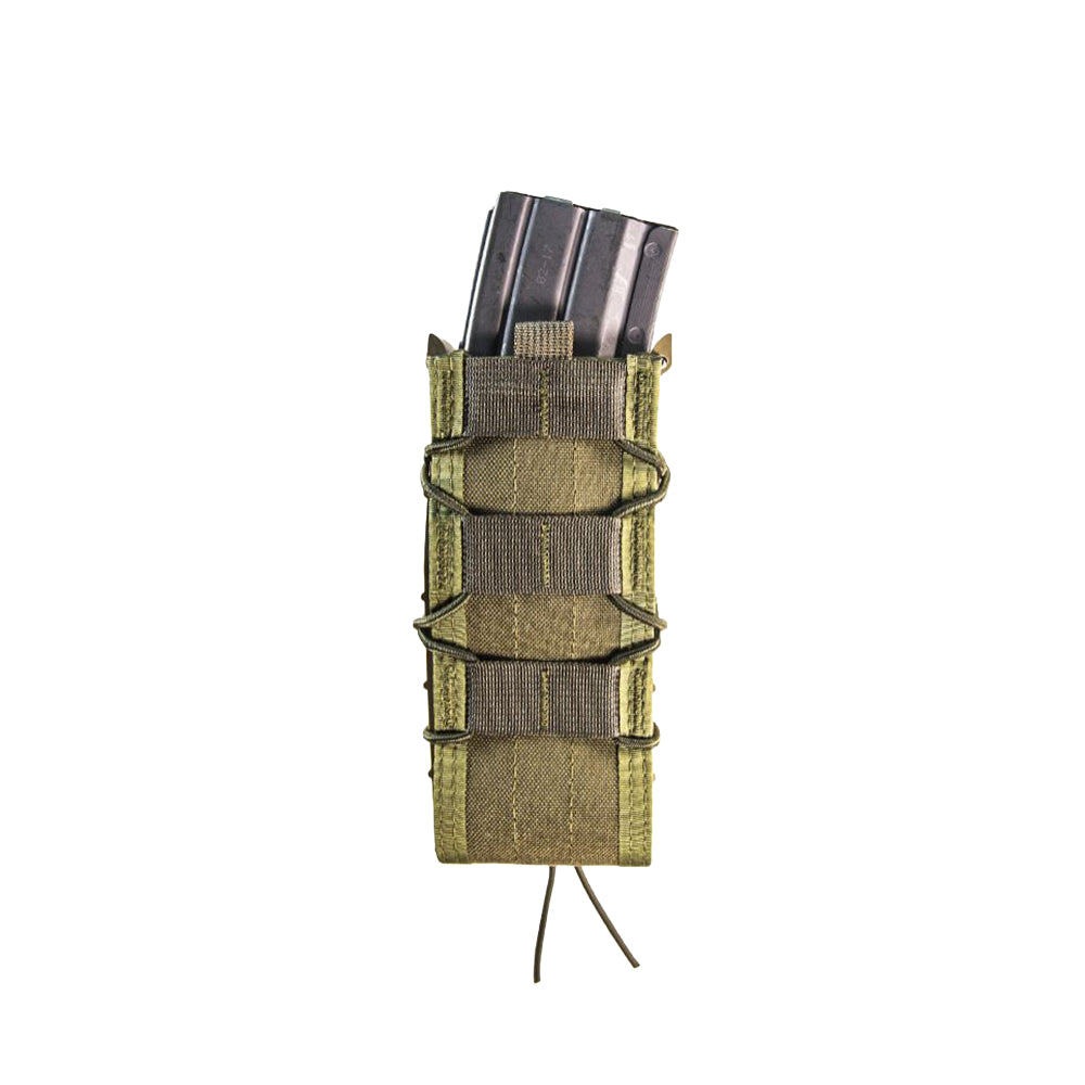 HCM TACO® High-Capacity Magazine Pouch - Oversized Adaptable Polymer-Side Framework, Universal Heavy Ammunition Matrix for AK-74, Saiga-12, P90 & Dual-Stacked Cells
