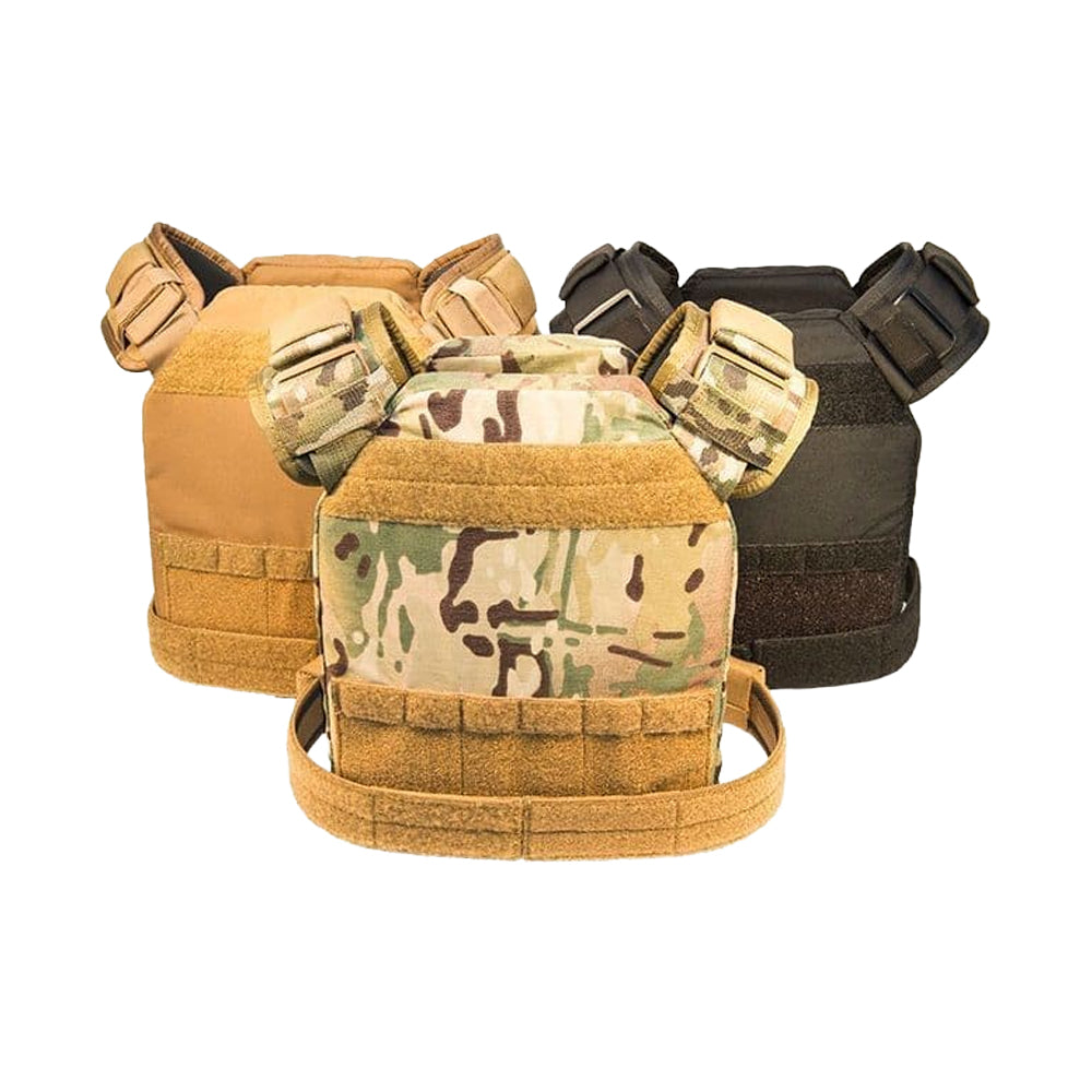 SPC Lightweight Modular Plate Carrier Chassis (Slick Low-Vis / Bravo MOLLE) | 500D Cordura Operator Core, High-Friction Gripper Elastic Cummerbund, Tactical Chest Rig Adaptable Platform