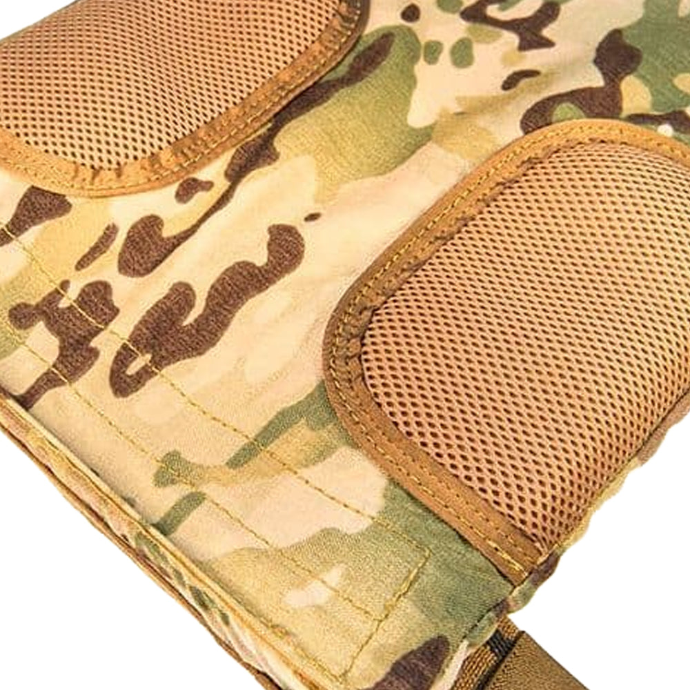 SPC Lightweight Modular Plate Carrier Chassis (Slick Low-Vis / Bravo MOLLE) | 500D Cordura Operator Core, High-Friction Gripper Elastic Cummerbund, Tactical Chest Rig Adaptable Platform