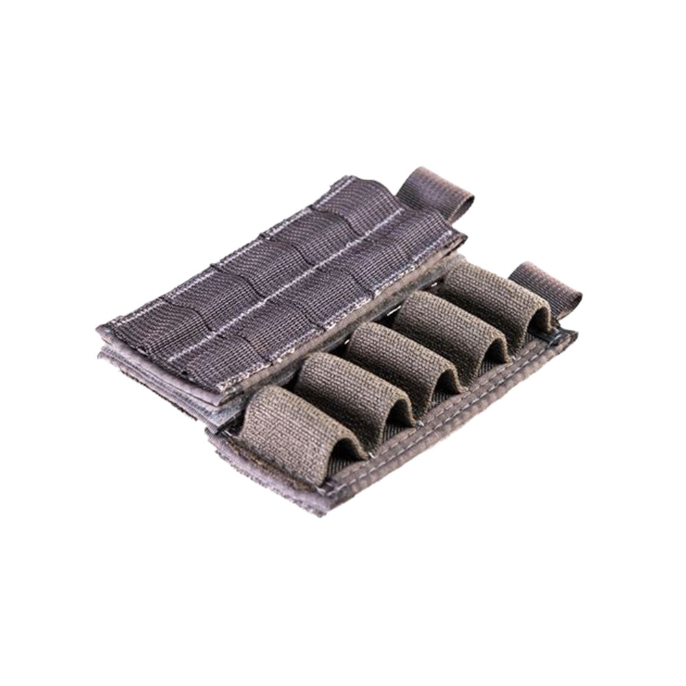 Shot Shell Tray V2 - Heavy-Duty Heavy-Elastic Shotgun Ammo Carrier, Full Hook-Backed Modular Shingle for 5-Rd / 12-Rd Staging Matrix