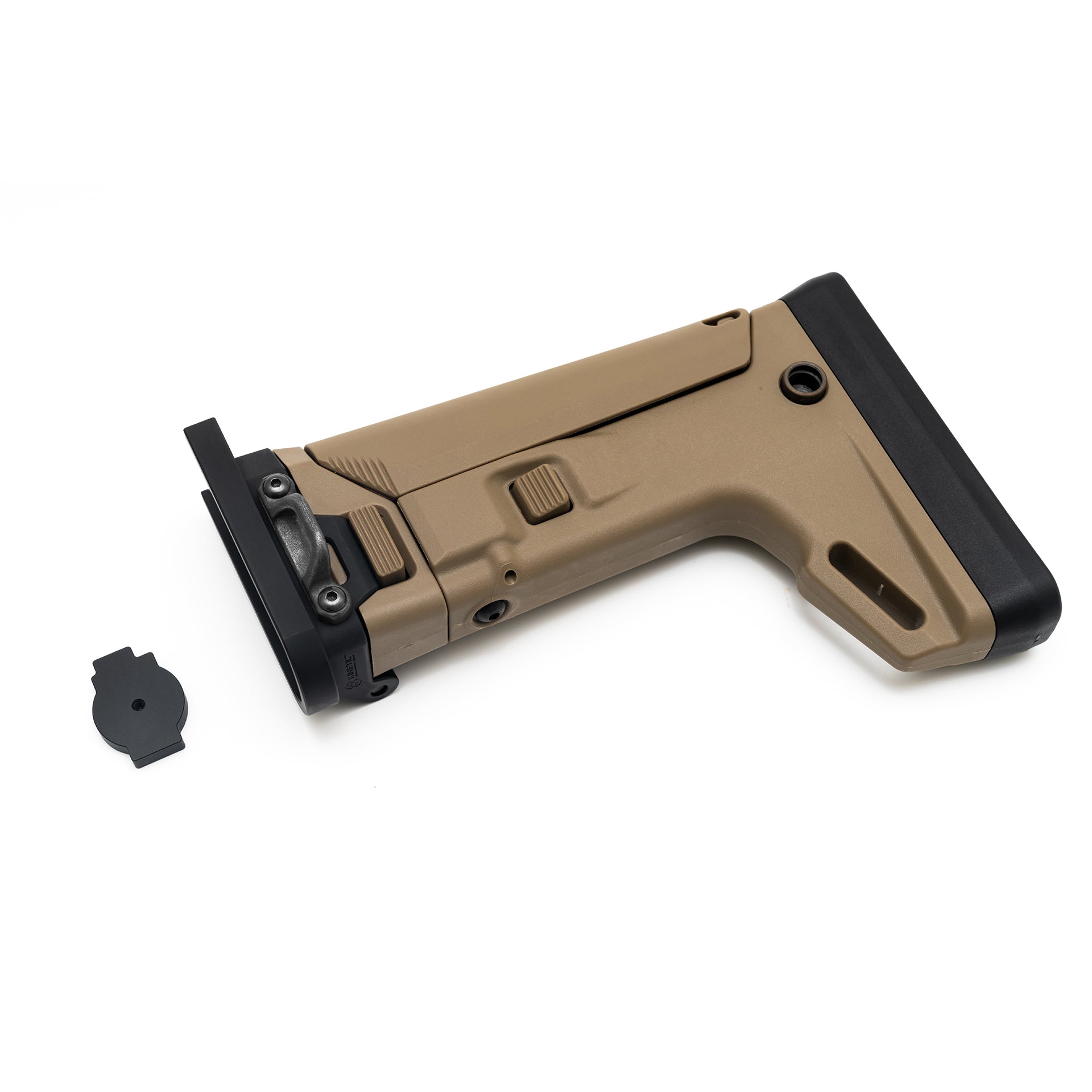 SAS SCAR Adaptable Stock Kit (Alum Alloy Version): Eradicating Obsolete Bulk with a Monolithic 6000-Series Aluminum Interface and Masada Kinetic Ergonomics