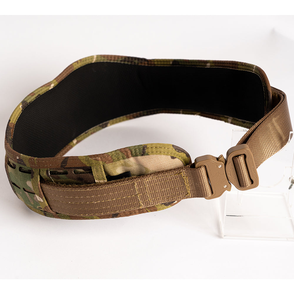 Laser Slim-Grip Padded Belt-Slotted (w/HSG-Cobra 1.5 Rigger Belt)