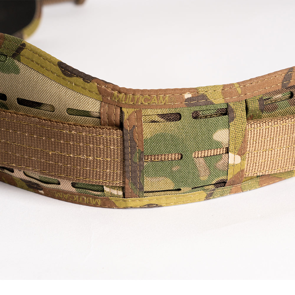 Laser Slim-Grip Padded Belt-Slotted (w/HSG-Cobra 1.5 Rigger Belt)