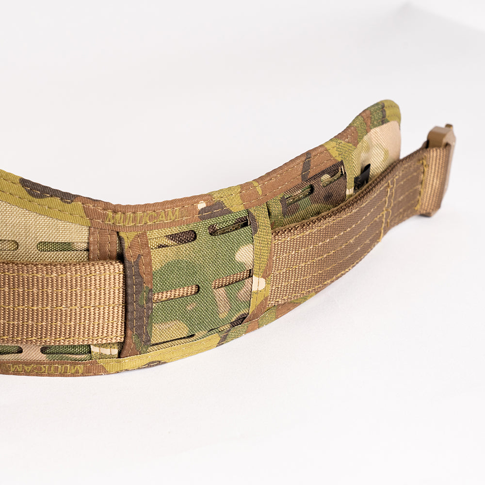 Laser Slim-Grip Padded Belt-Slotted (w/HSG-Cobra 1.5 Rigger Belt)