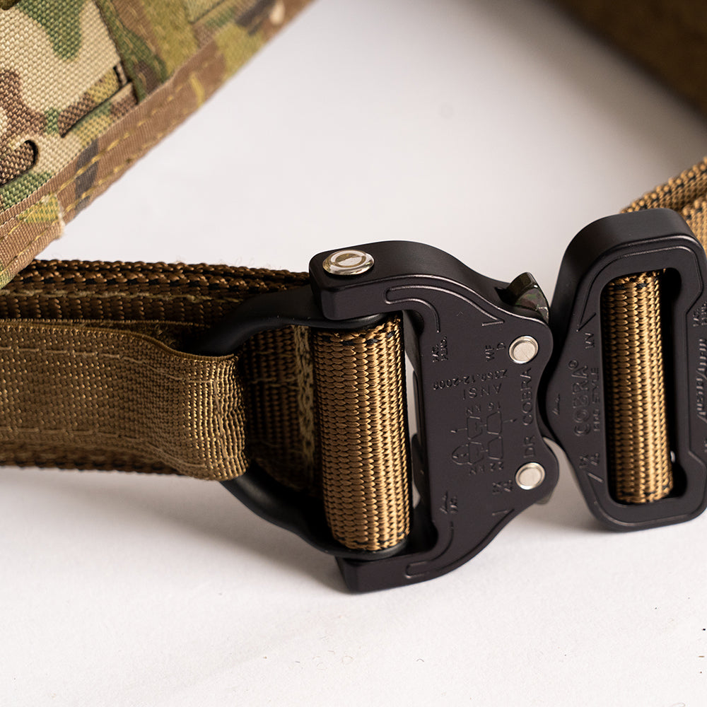 Laser Sure-Grip Padded Belt - Slotted (w/HSG-1.75 Rigger Belt & Battle Belt Bridge)