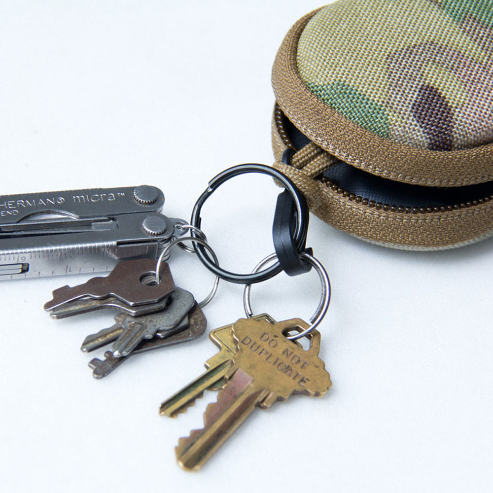 MSM Zippered Key Pouch | Tactical EDC Key & Coin Organizer