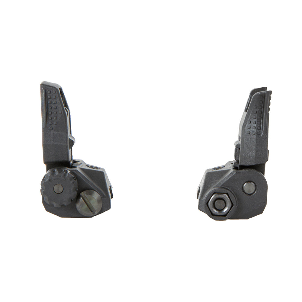 Enhanced Polymer Back-Up Iron Sight (EPBUIS) Front + Rear - Black