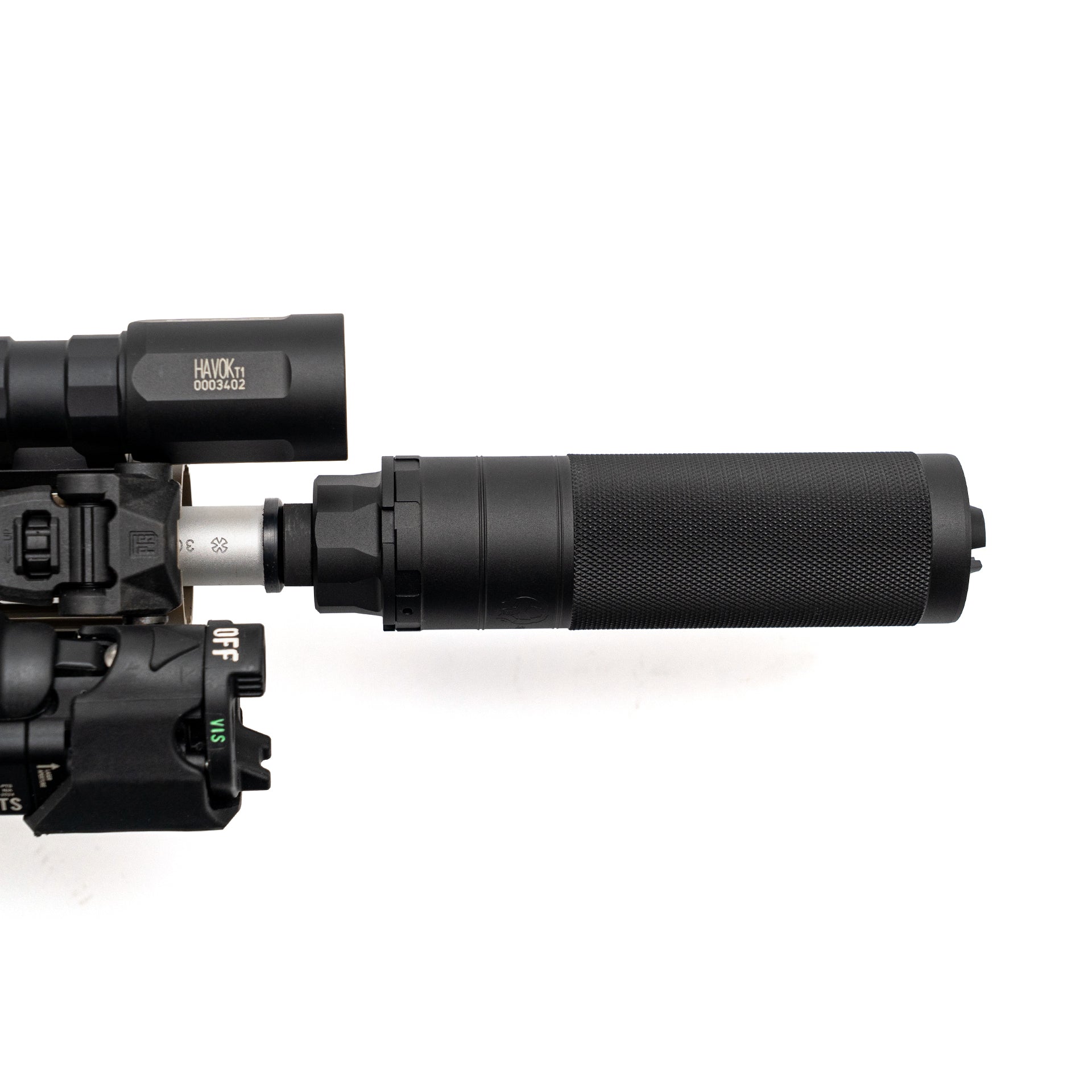 Sierra 5 Mock Suppressor – BK | Airsoft QD Silencer / Tracer Unit
