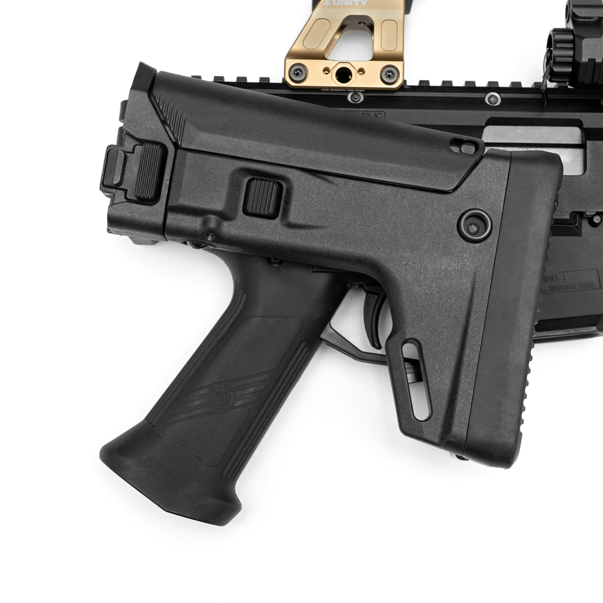 Enhanced Polymer E9 Masada Stock with Adaptor For ASG CZ Scorpion EVO AEG