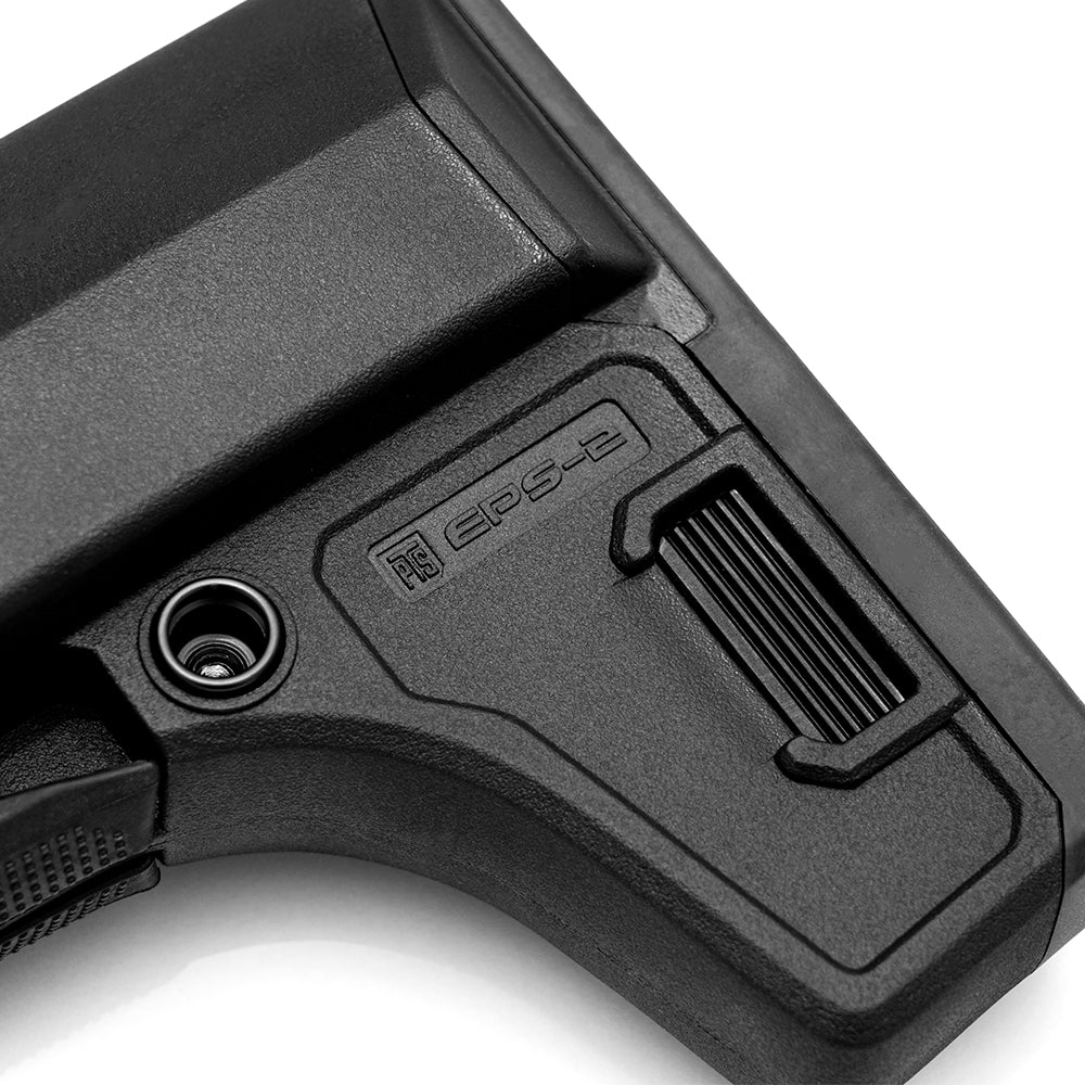 EPS-2 Enhanced Polymer Stock – Reinforced, Compact, Battery-Ready AR Stock