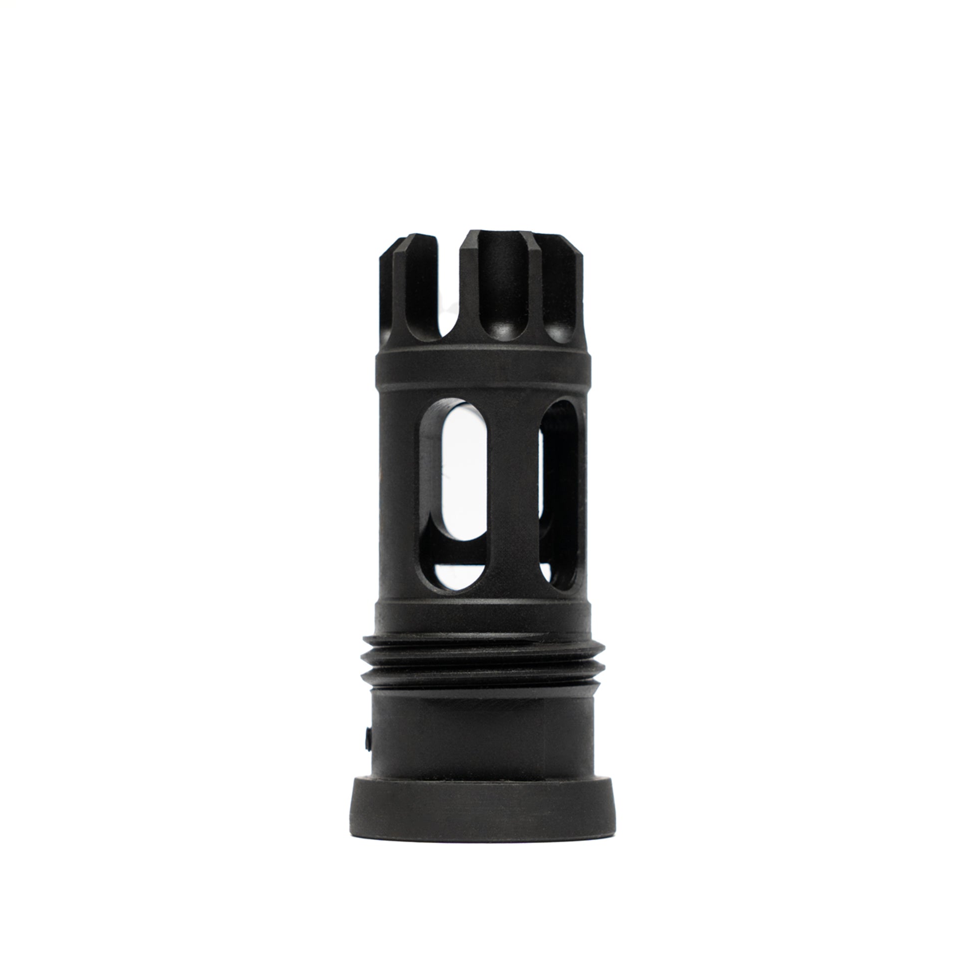 PTS Griffin Armament Taper Mount FlashComp muzzle device front view 2