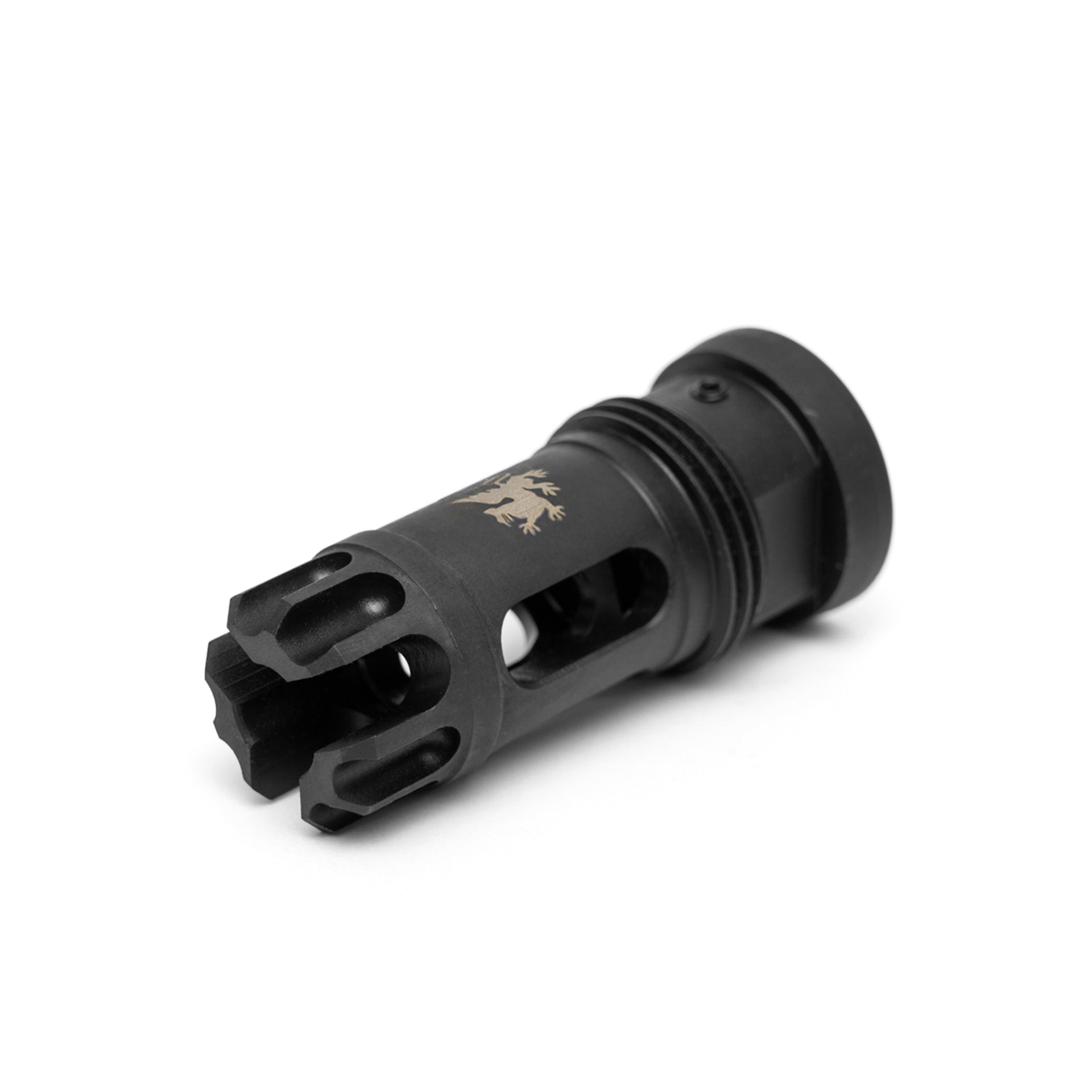 PTS Griffin Armament Taper Mount FlashComp CCW close-up front view