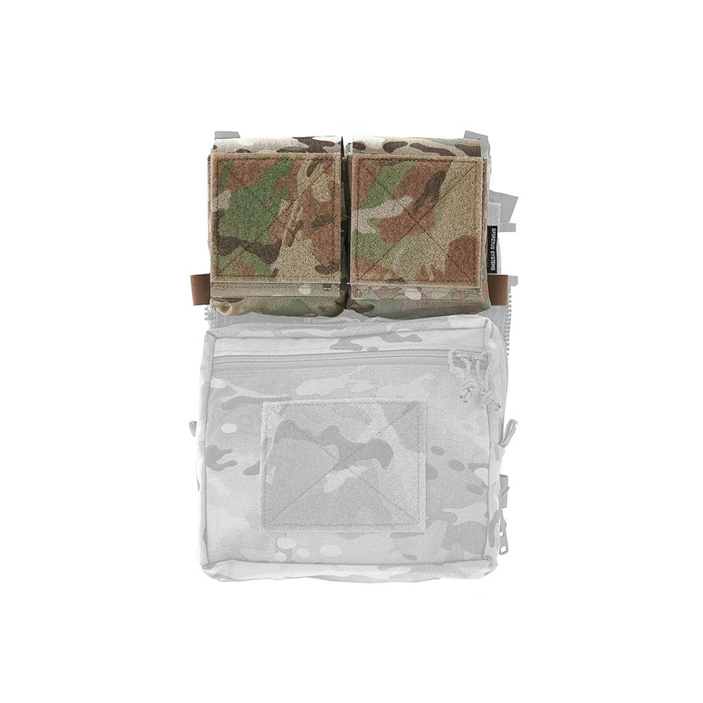 Back Panel Flashbang Flap – Dual Pocket Attachment for Assault Panel Core