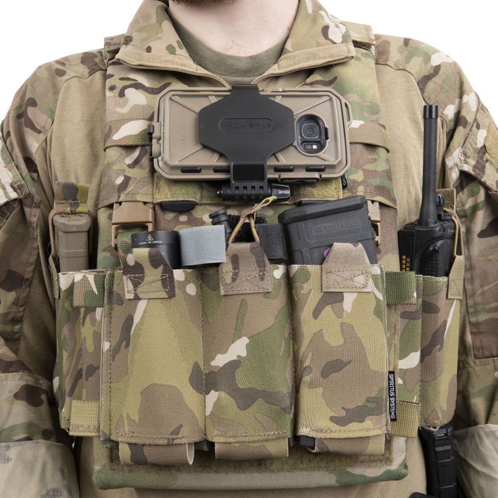 LV-119 Overt Plate Bag Set (Front & Rear) — Modular Plate Carrier Base