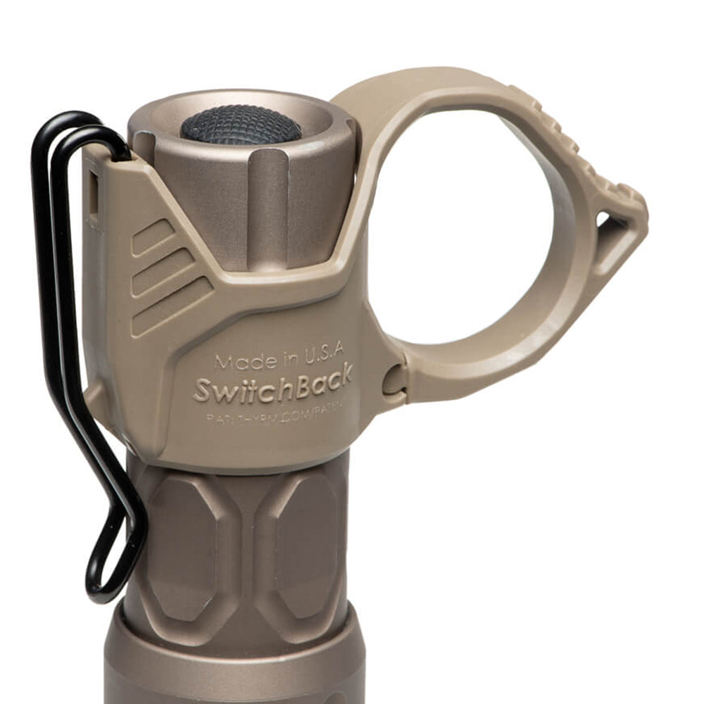 SwitchBack 3.0 Deep Carry Flashlight Ring with Pocket Clip