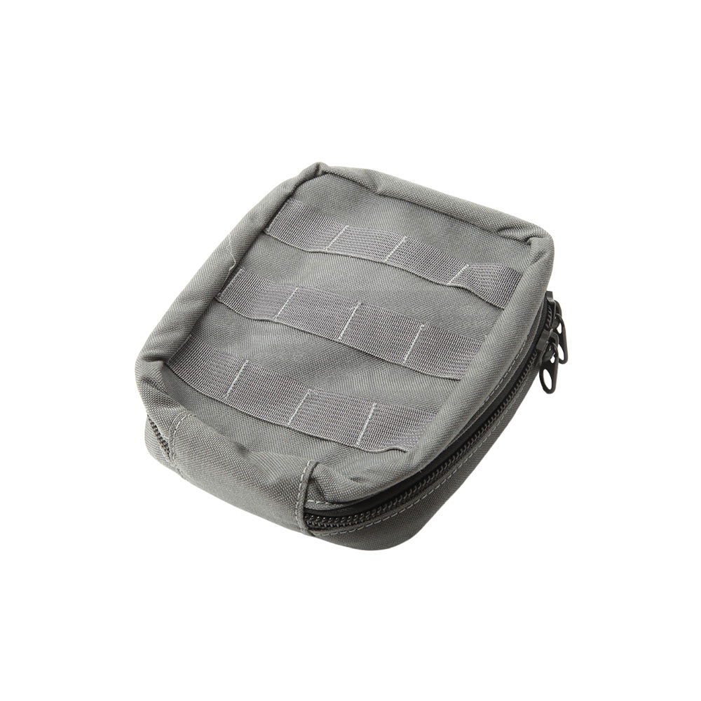 Mini EOD Pouch - Parachute Cord Suspension Workstation Chassis, Enhanced Three 3" & Two 1.5" Elastic Organization Array, MOLLE Medical IFAK Tactical Shingle