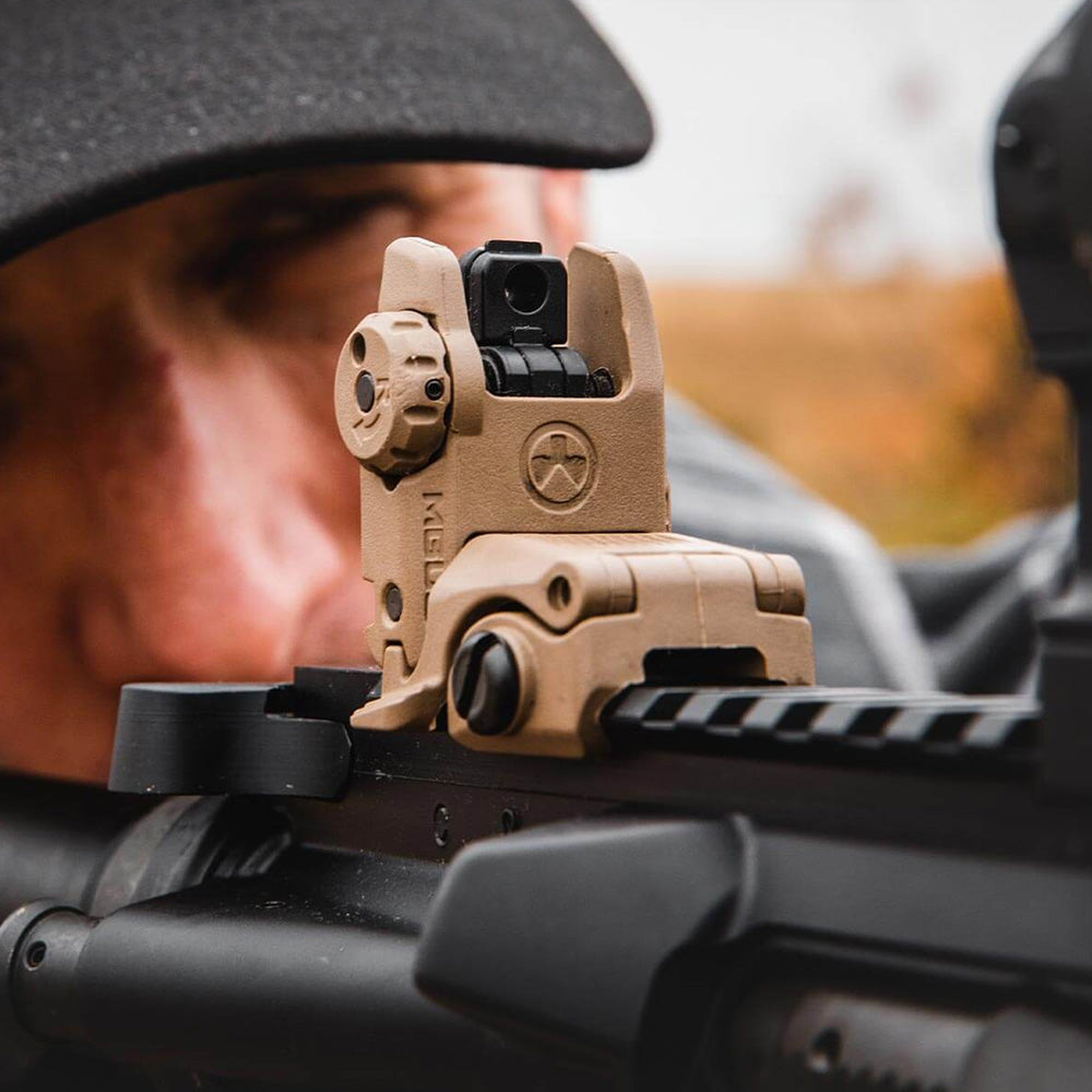 MBUS® Rear Sight:堅不可摧的經典後援,全方位戰術瞄準解決方案