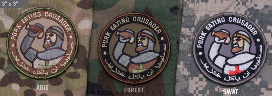 Pork Eating Crusader Patch