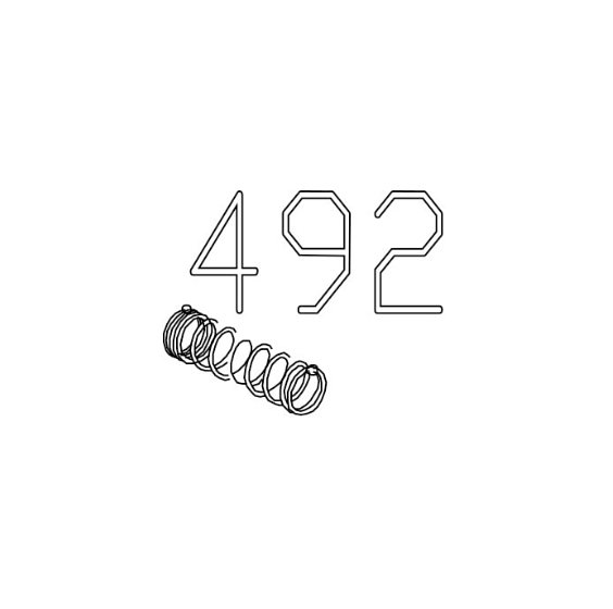 Masada GBB Replacement Parts (492) Hammer Spring