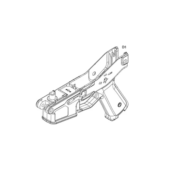 Masada AEG Replacement Parts (D1) - Style Lower Receiver