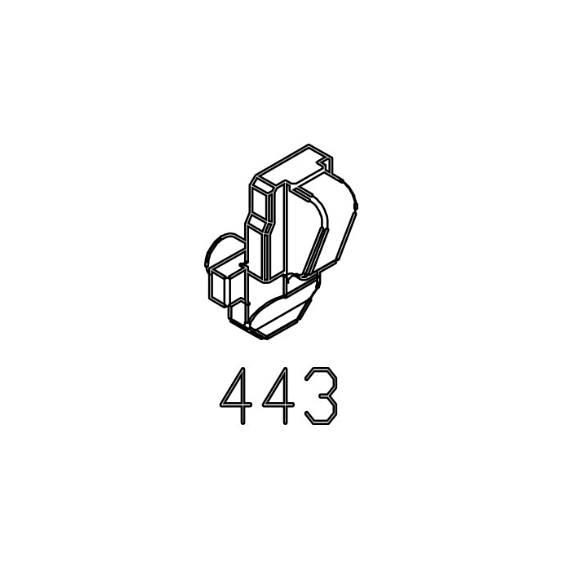 Masada GBB Replacement Parts (443) Recoil Spring Guide Rear