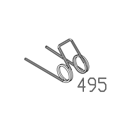 Masada GBB Replacement Parts (495) Trigger Spring