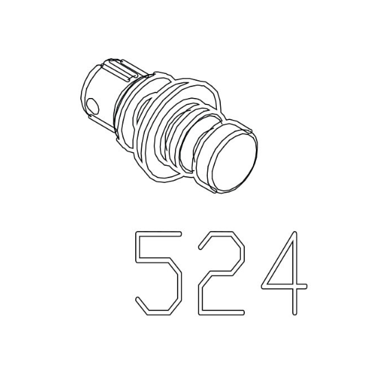 Masada GBB Replacement Parts (524) Screw