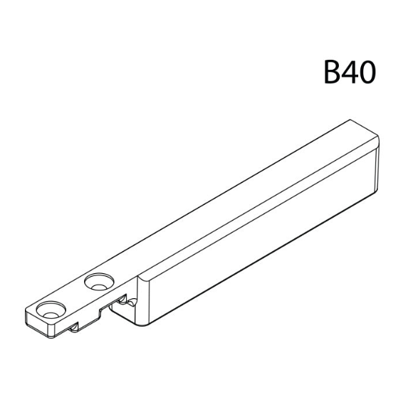 Masada AEG Replacement Parts (B40) - MSD Bolt Door Guide