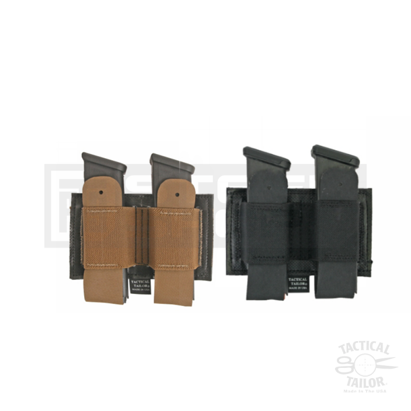 Low Vis Double Stack Pistol Double Mag Pouch