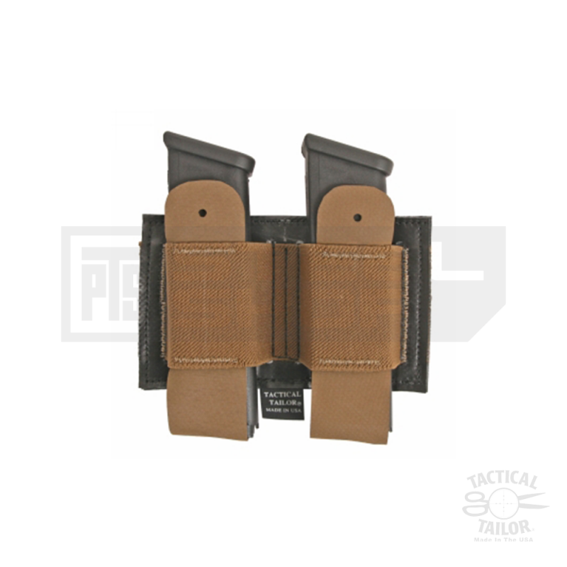 Low Vis Double Stack Pistol Double Mag Pouch