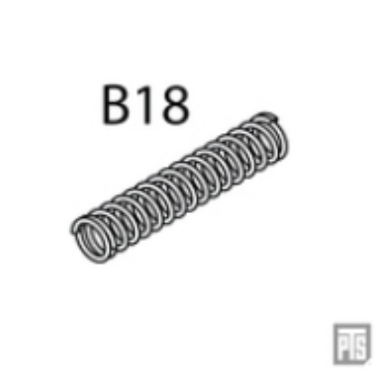 Masada AEG Replacement Parts (B18) - MSD Plunger Spring