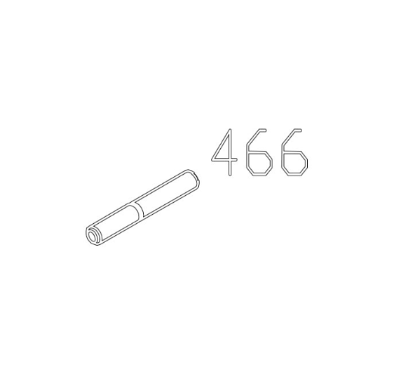 Masada GBB Replacement Parts (466) Front Sight Base Set Pin