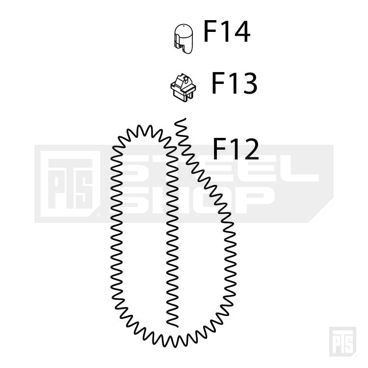 PMAG AEG Magazine Spring Replacement Set (F12, F13, F14)