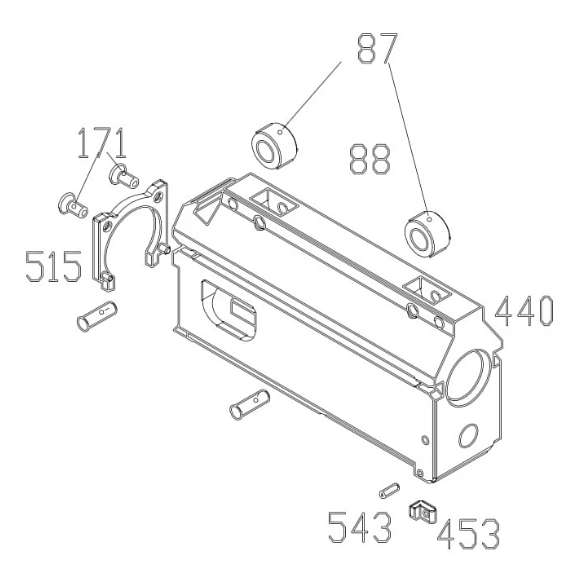 Masada GBB Replacement Parts (605ASY) Bolt Assy. GBB