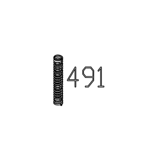 Masada GBB Replacement Parts (491) Lock Plate Spring
