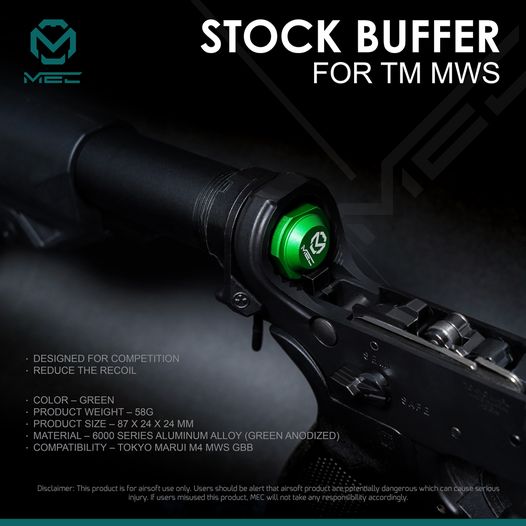 Stock Buffer for TM MWS M4 Series