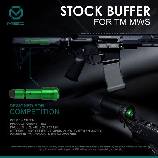 Stock Buffer for TM MWS M4 Series