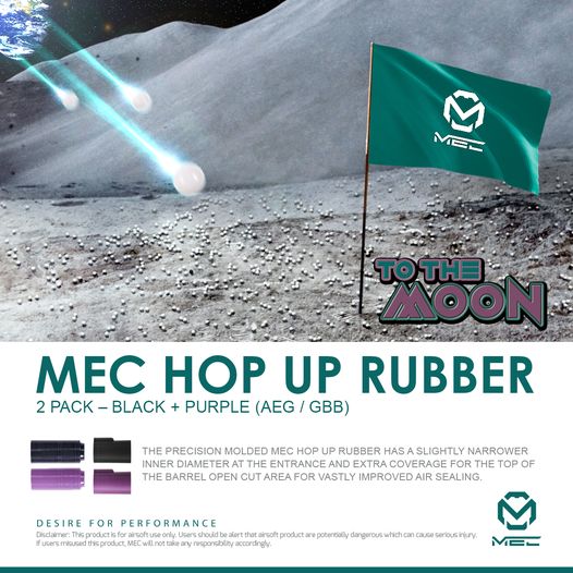 Hop Up Rubber AEG:雙點壓觸技術,重塑精準彈道