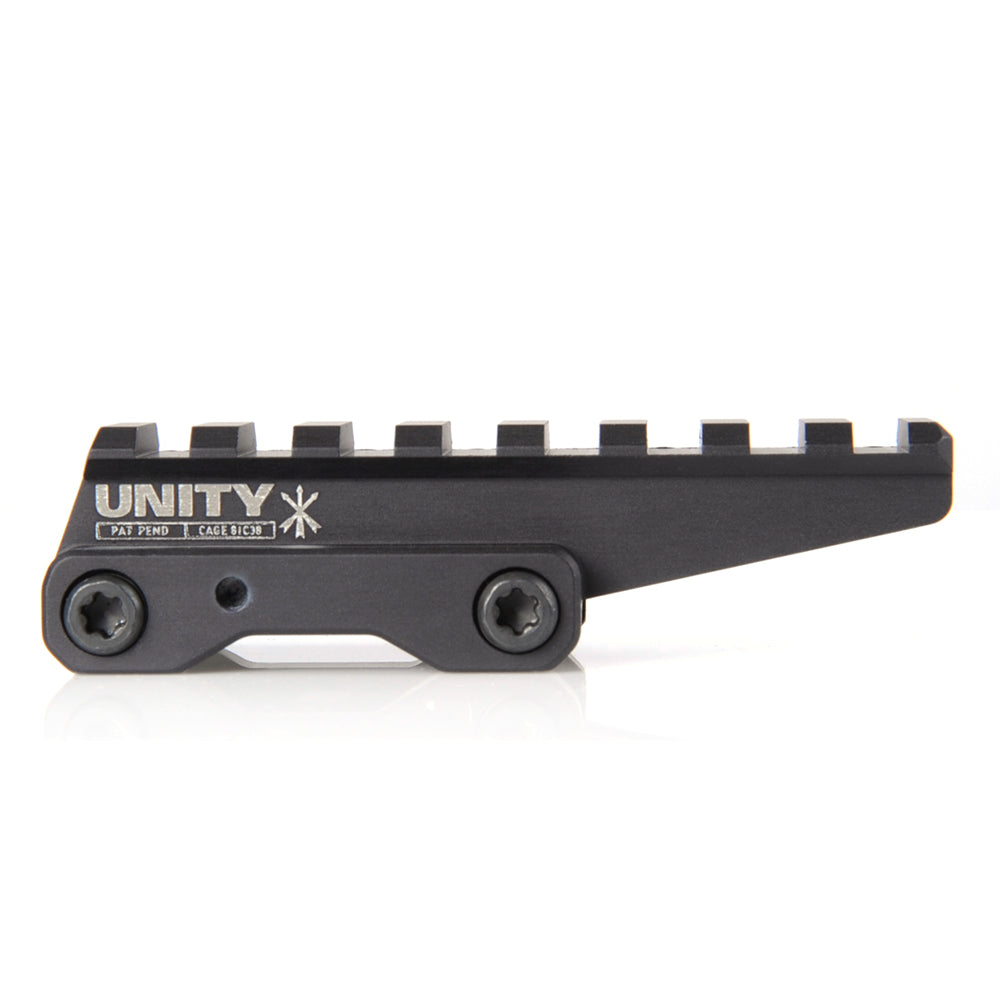 pts steel shop, Unity Tactical, Fast, Optic Riser, Mount, M1913, Picatinny, BLACK, BLK