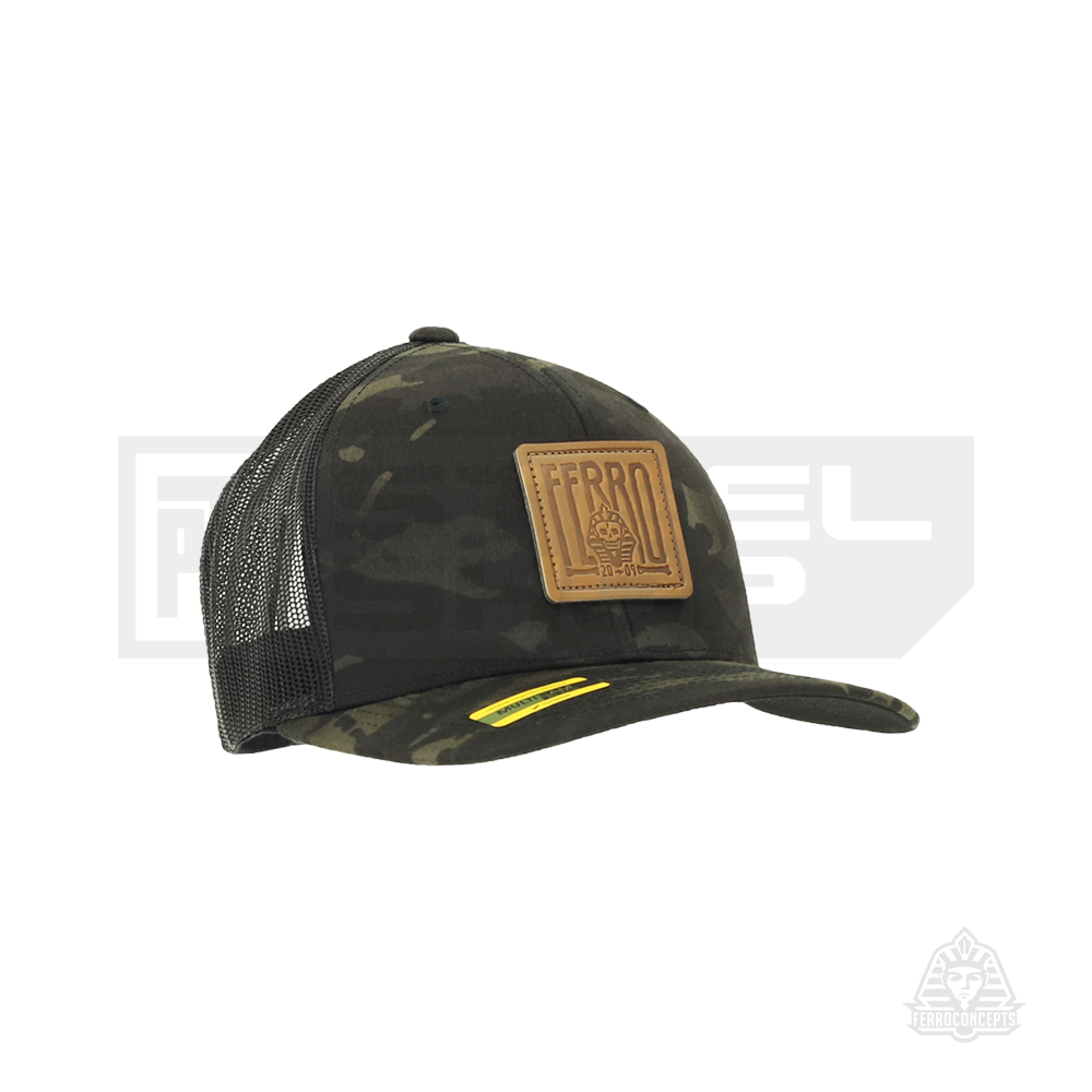 Ferro Concepts, PTS Steel Shop, Ferro Concepts Snapback Trucker Hat, Trucker Hat, Snapback, Snapback Trucker Hat, Multicam Black