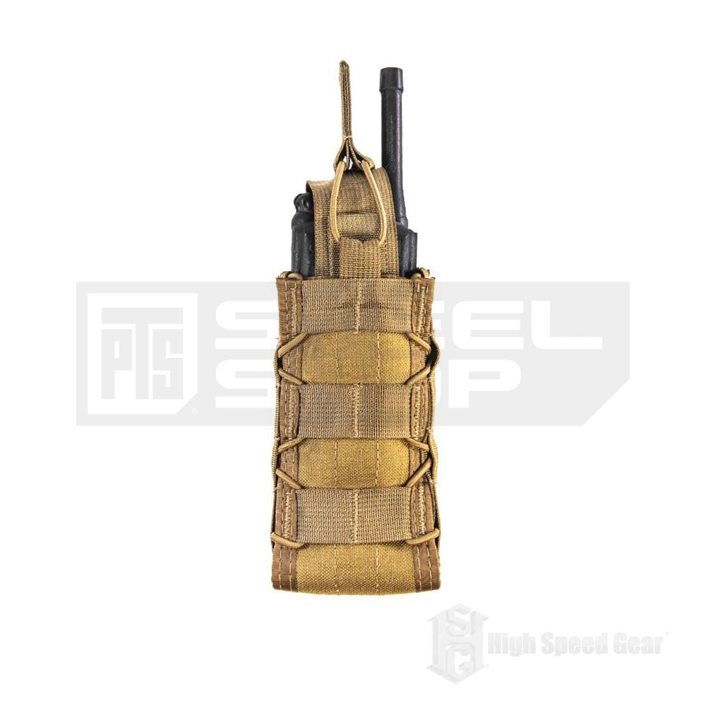 High Speed Gear, HSGI, PTS Steel Shop, High Speed Gear Radio Pop-up, TACO Pouch, Radio Pouch, Polymer