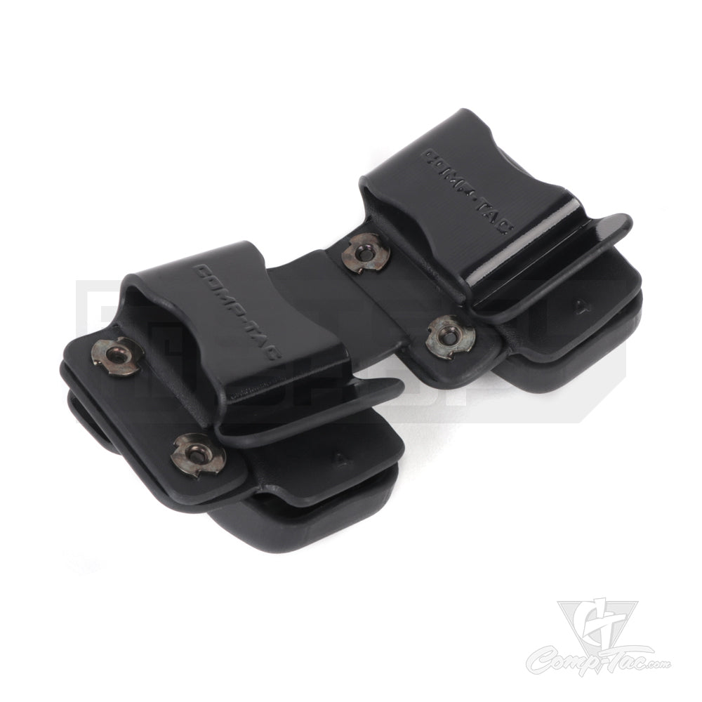 Comp-Tac Twin Magazine Pouch Belt Clip, Magazine Pouch, Belt Clip, PTS Steel Shop,